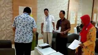Simulasi supervisi Tendik Kepala Laboratorium. Kelas A. Kelompok F