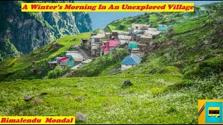 A Winter's Morning In An Unexplored Village | Heavy Fog In A Beautiful Village | Dream Touring |