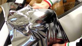 Chrome vinyl mirror effect / Pellicola cromata effetto specchio - APA