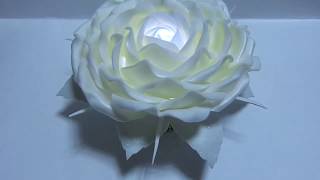 Настольный светильник из изолона. Мастер класс. Table lamp made of isolone. Hand Made.
