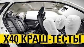 Краш тест FAW Besturn X40 в Москве