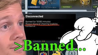 When Your Aim Gets You BANNED on CSGO