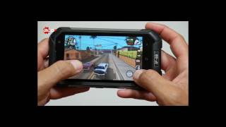 This is how Blackview BV6000 works when playing GTA SA