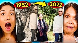 Generations React To Seeing Their Black And White Photos In Color For The First Time! | React