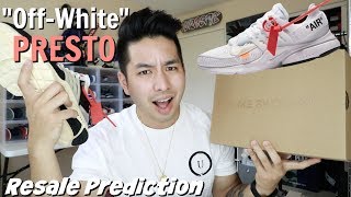 Resale Prediction: OFF-WHITE Presto (White)! WHAT IS GOING ON WITH OFF-WHITE RELEASES!?