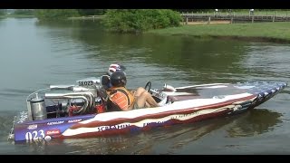 650HP Drag Boat Runs