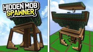 1.14 Skyblock Hidden Mob Grinder (Minecraft)