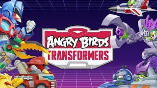 Распаковка шоколадного яйца  "Angry Birds Transformers"