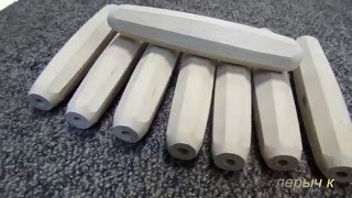 Изготовление ВОСЬМИГРАННЫХ ручек для резцов