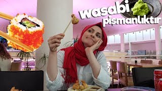 İLK KEZ SUSHI YEDİM #ilkkezdene