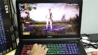 Chơi game PUBG trên MSI GP72M 7REX Leopard Pro - Màn hình 120Hz, GTX 1050Ti