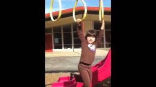 Leyli on the monkey bar