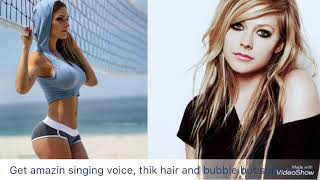 Get amazing singing voice, thick hair and bubble butt Subliminal