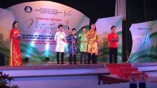 Phần thi ứng xử của các thí sinh nam - Nét đẹp sinh viên Hành chính 2014