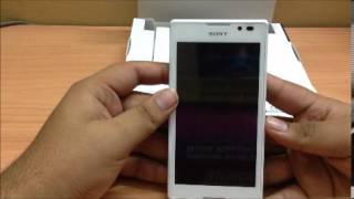 Sony Xperia C White Unboxing