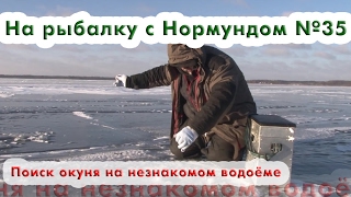 Поиск окуня на незнакомом водоёме : На рыбалку с Нормундом #35