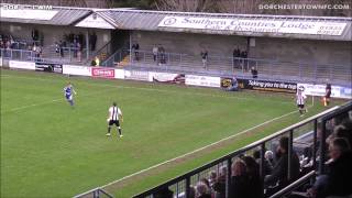 Dorchester Town FC v Wimborne Town FC | 01/11/14 | Highlights