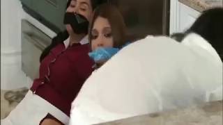 multiple girls  gagged