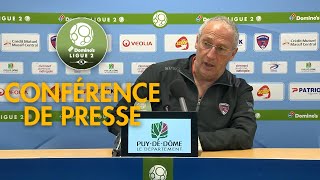 Conférence de presse Clermont Foot - AS Nancy Lorraine ( 2-0 ) / 2017-18