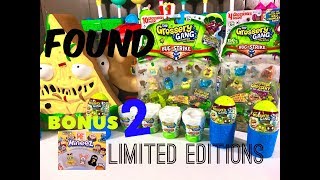 GROSSERY GANG LIMITED EDITION FOUND! Series 4 Bug Strike, Jumbo Soft Foam Figures & Despicable Me 3
