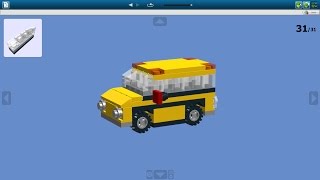 Как сделать мини микроавтобус из Lego / How to make a mini bus from Lego