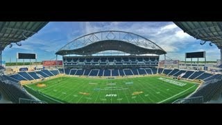 Investors Group Field - Winnipeg Blue Bombers - Inside the Stadium