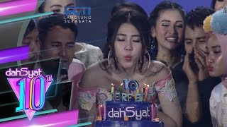 HUT DAHSYAT 10TH - Via Vallen Dkk Meniup Lilin Kue HUT Dahsyat Ke 10 [24 Maret 2018]