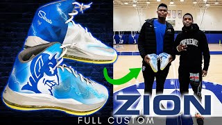 MAKING ZIONS SHOES and Duke Delivery: Part 1 | Full Custom by Sierato