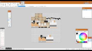 How to make a 64x64 minecraft skin into a 64x32 skin MCA SKIN FOLLOW UP