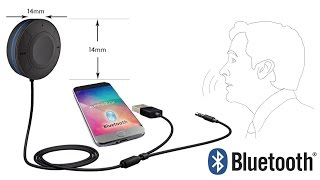 Bluetooth AUX громкая связь в автомобиль Bluetooth 4.1 HandsFree Car Kit KBT102 с Китая