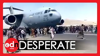 Kabul FALLS to Taliban Amid Evacuation CHAOS
