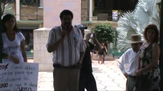 Protesta contra el fraude en Tomatlán, Jalisco 7/07/2012