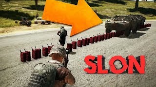 Собрали и взорвали все канистры на Эрангеле [на десерт ТОП 1] ? [SLON PUBG STREAM MOMENTS]