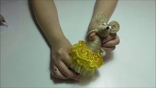 DIY. Символ года. Мышка. Как сшить мышку. Новогодний декор.
