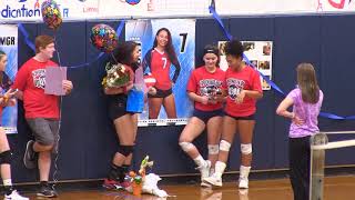 Frontier Regional School Volleyball vs Lee SENIOR NIGHT