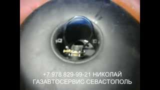 Установка баллона тор LPG ГБО-4 на Chevrolet Aveo вместо запасного колеса в Севастополе