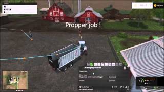 Farming simulator 2015 course play reversing trailers