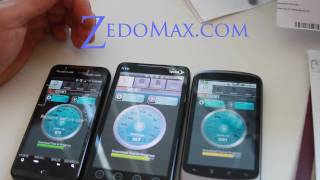 Sprint HTC Evo 4G vs. Verizon HTC Droid Incredible vs. T-Mobile Nexus One