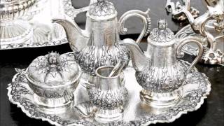 Старинные изделия из серебра  Vintage silverware