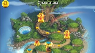 Pet Rescue Saga "Alerte tempêtes" level 3