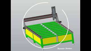 ЧПУ CNC фрезерный станок