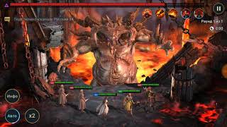 Raid shadow legends Кэллия монах изгой на клан босса