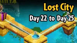 Plants vs Zombies 2 - Lost City Day 22 to Day 25
