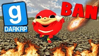 KNUCKLES EN ADMIN UN JOUEUR ME FREE ARREST ! GMOD DarkRP