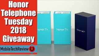 Honor View 10 and 7X Telephone Tuesday Sept. 2018 US Giveaway (Ended)