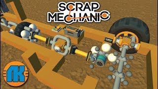СТРОИМ ПЕРЕДАЧУ И СЦЕПЛЕНИЕ в Scrap Mechanic \ FREE DOWNLOAD \ СКАЧАТЬ СКРАП МЕХАНИК !!!