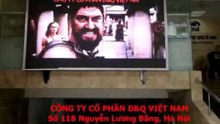 Màn hình LED 300 inch full HD (phim 300 chiến binh Sparta)