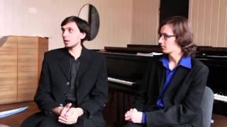 Афиша концерта 11.04.2015. Фортепианный дуэт Олег Копелюк-Игорь Седюк
