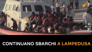 Crisi migratoria, continuano sbarchi a Lampedusa