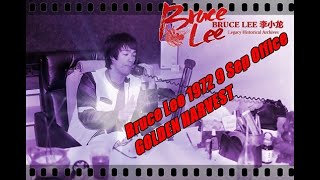 Bruce Lee 1972 9 Sep Office GOLDEN HARVEST
